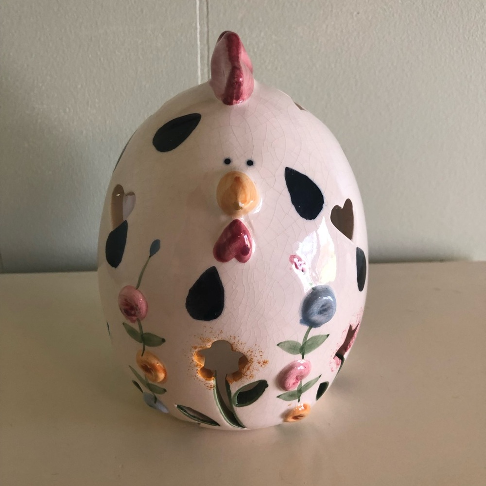 Chubby Chicken Tea Light Decor